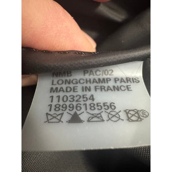 Longchamp Le Pliage “Lucky!” Navy Blue Shoulder Tote – Medium – Hard To Find - Picture 7 of 7